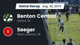 Recap: Benton Central  vs. Seeger  2019