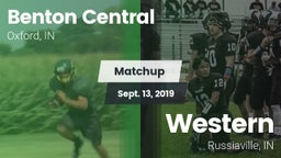 Matchup: Benton Central High vs. Western  2019