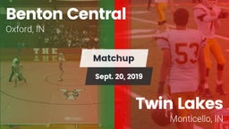 Matchup: Benton Central High vs. Twin Lakes  2019