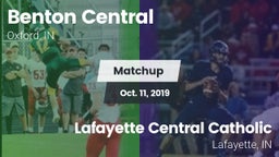 Matchup: Benton Central High vs. Lafayette Central Catholic  2019