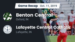 Recap: Benton Central  vs. Lafayette Central Catholic  2019