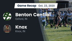 Recap: Benton Central  vs. Knox  2020