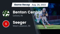 Recap: Benton Central  vs. Seeger  2022