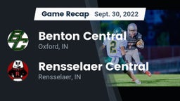 Recap: Benton Central  vs. Rensselaer Central  2022