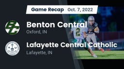 Recap: Benton Central  vs. Lafayette Central Catholic  2022