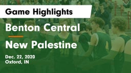 Benton Central  vs New Palestine  Game Highlights - Dec. 22, 2020