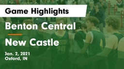 Benton Central  vs New Castle  Game Highlights - Jan. 2, 2021
