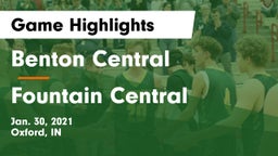 Benton Central  vs Fountain Central  Game Highlights - Jan. 30, 2021