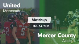 Matchup: United  vs. Mercer County  2016