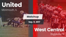 Matchup: United  vs. West Central  2017