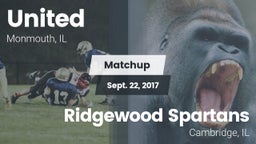 Matchup: United  vs. Ridgewood Spartans 2017