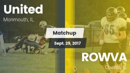 Matchup: United  vs. ROWVA  2017
