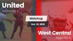 Matchup: United  vs. West Central  2018