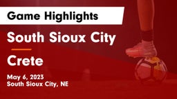 South Sioux City  vs Crete  Game Highlights - May 6, 2023
