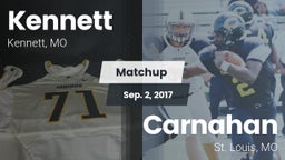 Matchup: Kennett  vs. Carnahan  2017