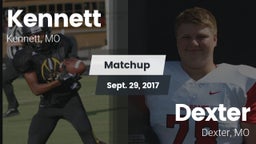 Matchup: Kennett  vs. Dexter  2017