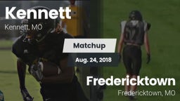 Matchup: Kennett  vs. Fredericktown  2018