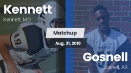 Matchup: Kennett  vs. Gosnell  2018
