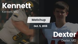 Matchup: Kennett  vs. Dexter  2018