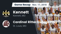 Recap: Kennett  vs. Cardinal Ritter College Prep 2018
