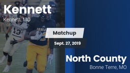 Matchup: Kennett  vs. North County  2019