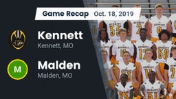 Recap: Kennett  vs. Malden  2019