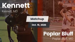 Matchup: Kennett  vs. Poplar Bluff  2020