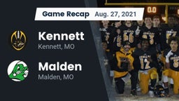 Recap: Kennett  vs. Malden  2021