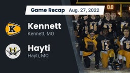 Recap: Kennett  vs. Hayti  2022