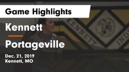 Kennett  vs Portageville   Game Highlights - Dec. 21, 2019