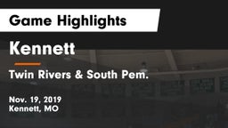 Kennett  vs Twin Rivers & South Pem. Game Highlights - Nov. 19, 2019