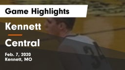Kennett  vs Central  Game Highlights - Feb. 7, 2020