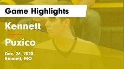 Kennett  vs Puxico   Game Highlights - Dec. 26, 2020