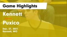 Kennett  vs Puxico   Game Highlights - Dec. 27, 2021