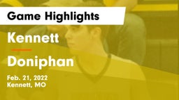 Kennett  vs Doniphan   Game Highlights - Feb. 21, 2022