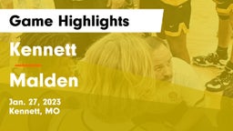 Kennett  vs Malden  Game Highlights - Jan. 27, 2023