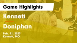 Kennett  vs Doniphan   Game Highlights - Feb. 21, 2023