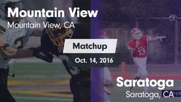 Matchup: Mountain View High vs. Saratoga  2016