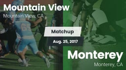 Matchup: Mountain View High vs. Monterey  2017