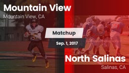 Matchup: Mountain View High vs. North Salinas  2017