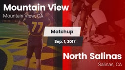 Matchup: Mountain View High vs. North Salinas  2016