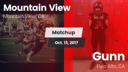 Matchup: Mountain View High vs. Gunn  2017