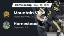 Recap: Mountain View  vs. Homestead  2023