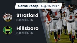 Recap: Stratford  vs. Hillsboro  2017