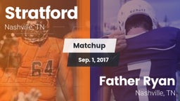 Matchup: Stratford vs. Father Ryan  2017