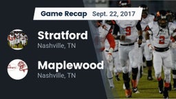 Recap: Stratford  vs. Maplewood  2017