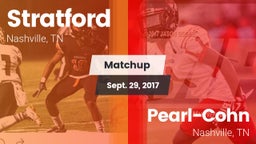 Matchup: Stratford vs. Pearl-Cohn  2017