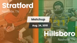 Matchup: Stratford vs. Hillsboro  2018