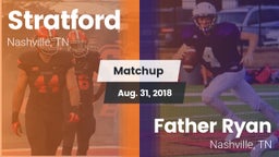 Matchup: Stratford vs. Father Ryan  2018