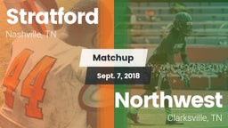 Matchup: Stratford vs. Northwest  2018